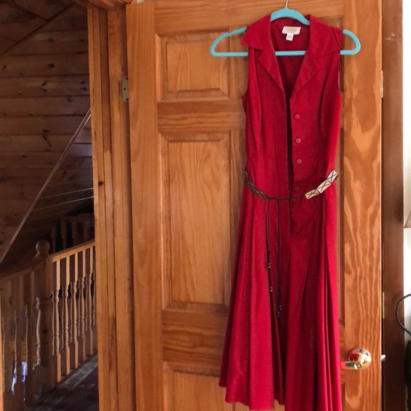 Talbots Dresses & Skirts - Red summer dress